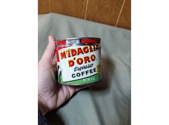 Vintage Medaglia D'oro Coffee Tin