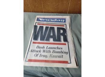 January 17, 1991 Newsday