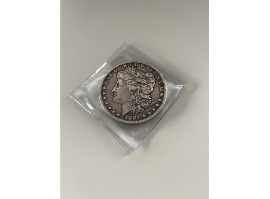 1881 Morgan Silver Dollar (carson City) Coin Lot 3  WILL SHIP COINS