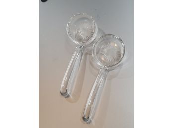 2 - 5' Glass Ladles