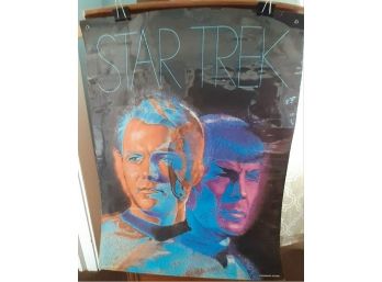 1975 #3 Spock And Kirk Star Trek Poster - 27x24 -  N