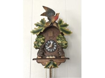 Vintage Black Forest Cuckoo Clock WORKING