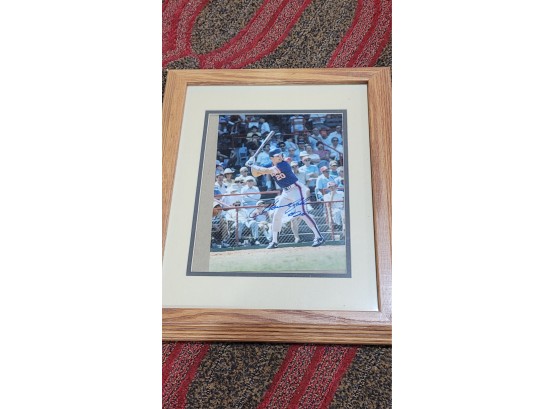 Autographed Picture #20 Howard Johnson NY Mets