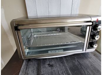 Black And Decker Toaster Oven Like Brand New