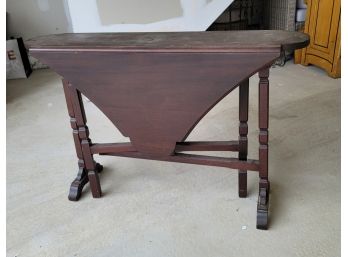 Unusual Antique Gateleg Table