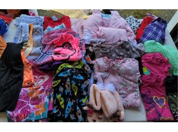 Large Lot Of Girls Clothes From Baby To Young Child