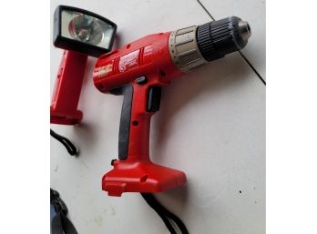 Craftsman Limited Edition Drill And Light - No Battery