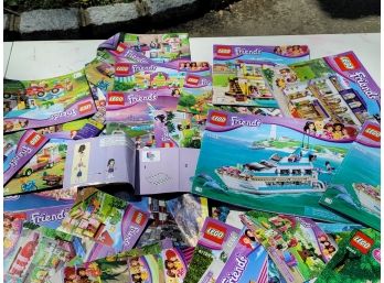 Large Lot Of Lego Booklets