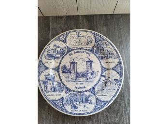 Vintage St Augustine Plate - 10'