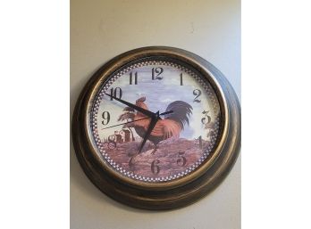 10' Rooster Clock Untested