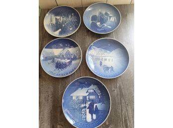 Collection Of Christmas Plates Lot #2