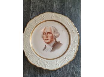 9' Antique George Washington Plate