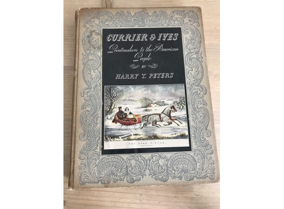 Vintage Currier & Ives Book