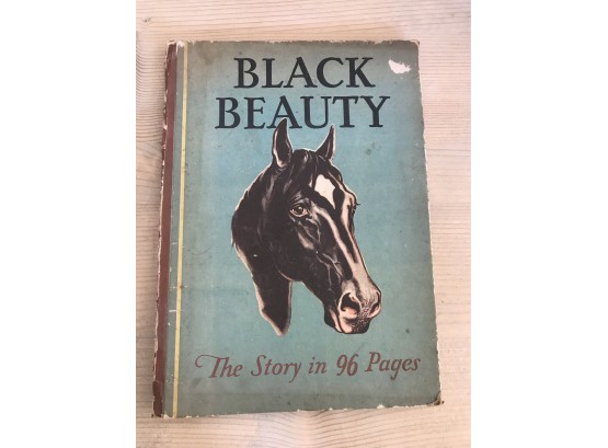 Vtg Anna Sewell Black Beauty Book