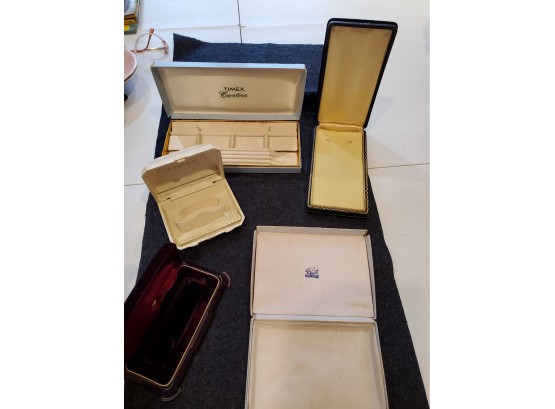 5 Vintage Jewelry Boxes