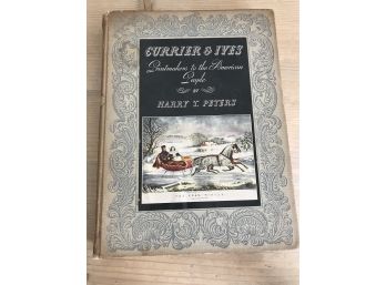 Vintage Currier & Ives Book