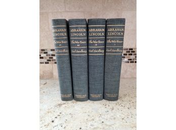1939 Abraham Lincoln The War Years By Carl Sandburg 4 Volume Set