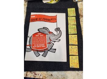 1964 Ringling Brothers Program And Tickets
