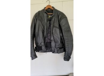 Fieldsheer Motorcycle Leather Jacket Size 46