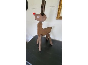 Wood Reindeer 28' Tall