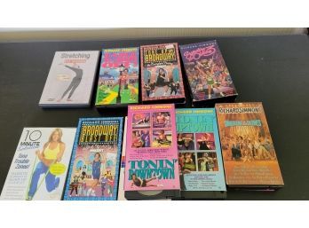 VHS And DVDs Of Workouts