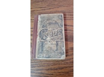 1882 Patterson Common School Speller Writing Lessons And Exercise Book
