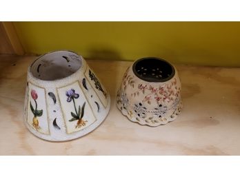 Two Candle Covers
