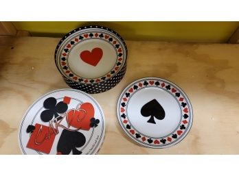 New In Box Card Cake Plates