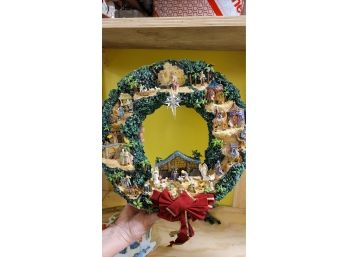 2006 Thomas Kincade Nativity Wreath