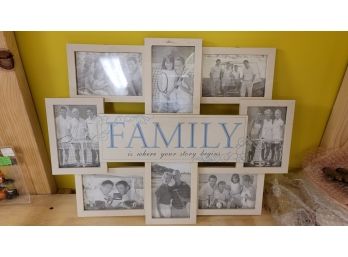 Family Photo Wall Hanging 22' X 17'