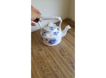 Blue And White  Mini Tea Pot