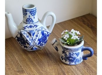 Blue And White Minis