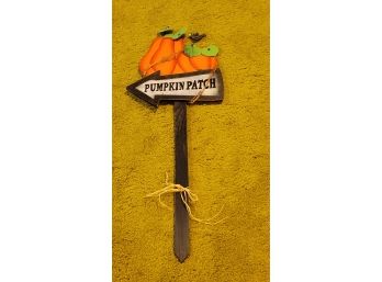 Pumpkin Patch Yard Sign