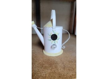 Birdhouse In The Shape Of A Watering Can