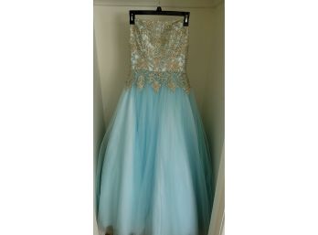 Formal Blue Gown Size 6