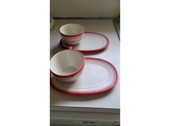 Crate And Barrel Cups And Plates