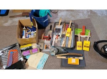 Paint Brushes, Rollers, Trays And Caulking