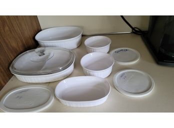 French White Dishes