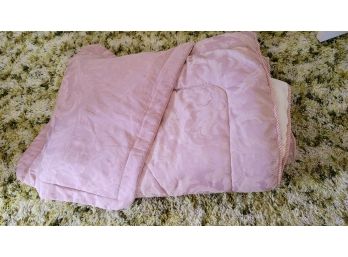 Twin Comforter,  Sham And Dust Ruffle