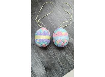 Hand Crafted Cloth Eggs