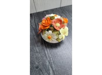 Royal Adderley Orange Flower Arrangement