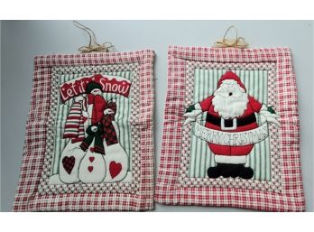 Quilted Christmas Hangings