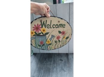 Welcome Sign 12' Long