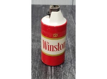 1970s Winston Lighter - Cricket By Gillette - D