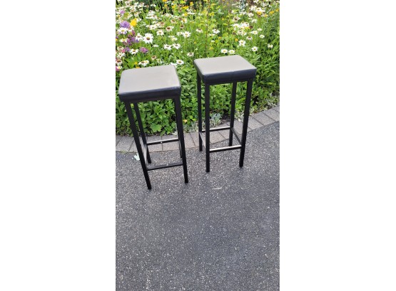 Pair Of Stools - 30' Tall - 12' X 12' Square