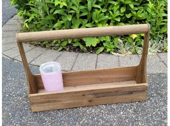 Large Wooden Caddy- 20 X 13 X 6