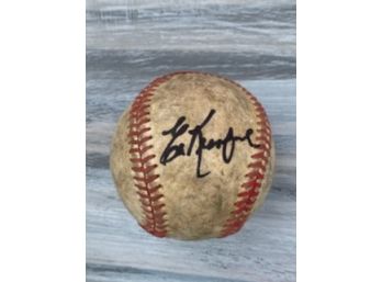 Ed Kranepool Autographed Baseball