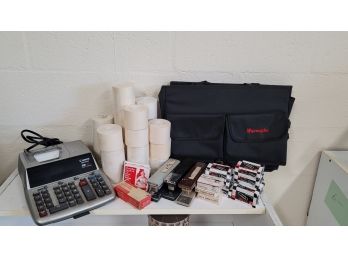 Office Supplies And Car Bag