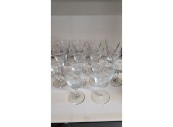 14 Wine Glasses