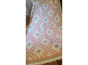 Full Sized Quilt Pink